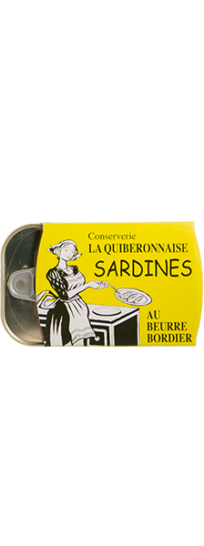 Sardines au beurre bordier 