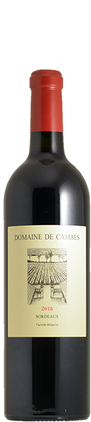 Bordeaux Domaine de Cambes 2018 