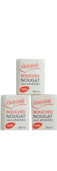 Bouchée Nougat aux amandes 